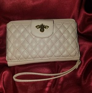 🛍💕Queen Bee wallet (blush)